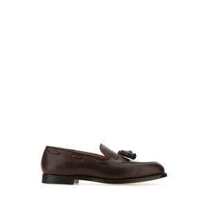 Crockett&Jones Men Chocolate Leather Cavendish 2 Loafers